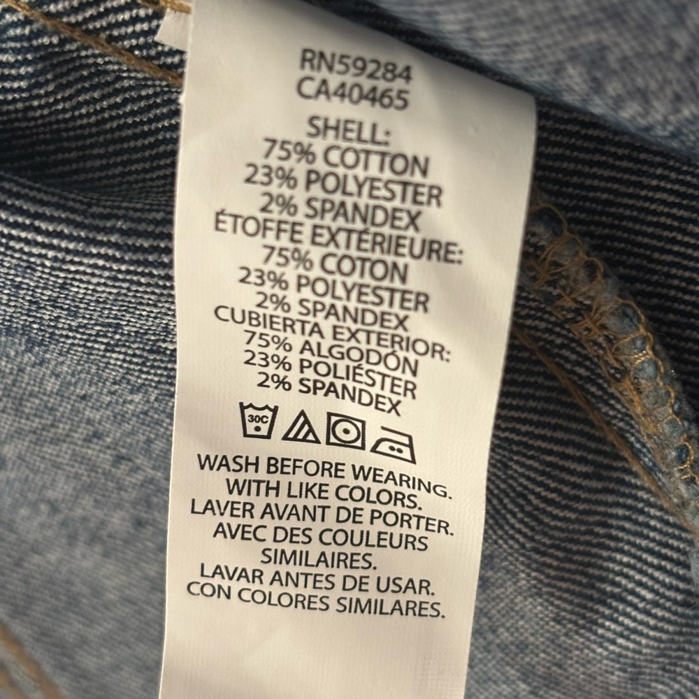The Children's Place Dark Blue Jean Jacket for Kids - Picture 4 of 4